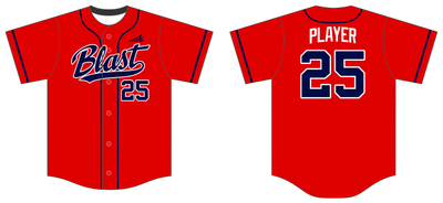 DC Blast Custom HexaFlex Baseball Jersey #J6B