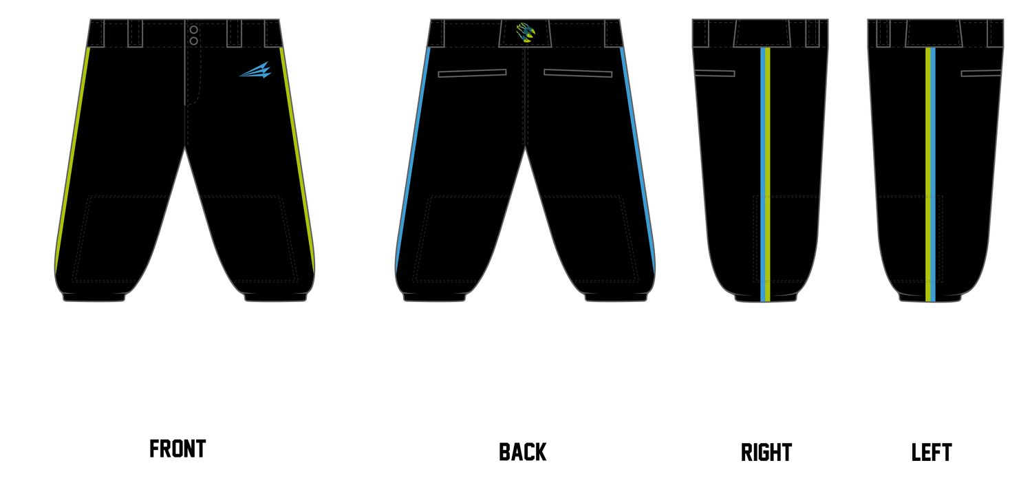 Monstars Baseball Custom Knicker Baseball Pant #BP1