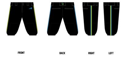 Monstars Baseball Custom Knicker Baseball Pant #BP1