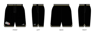 MOWIFF Bombers Custom Retro Mesh Shorts #MS5