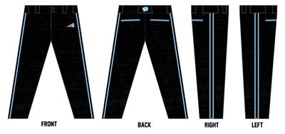 Stark Elite Custom Athletic Cut Baseball Pants #BP26