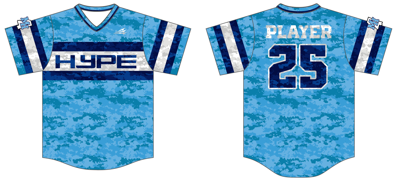 Mississippi Hype Custom NanoDri Baseball Jersey #J4B