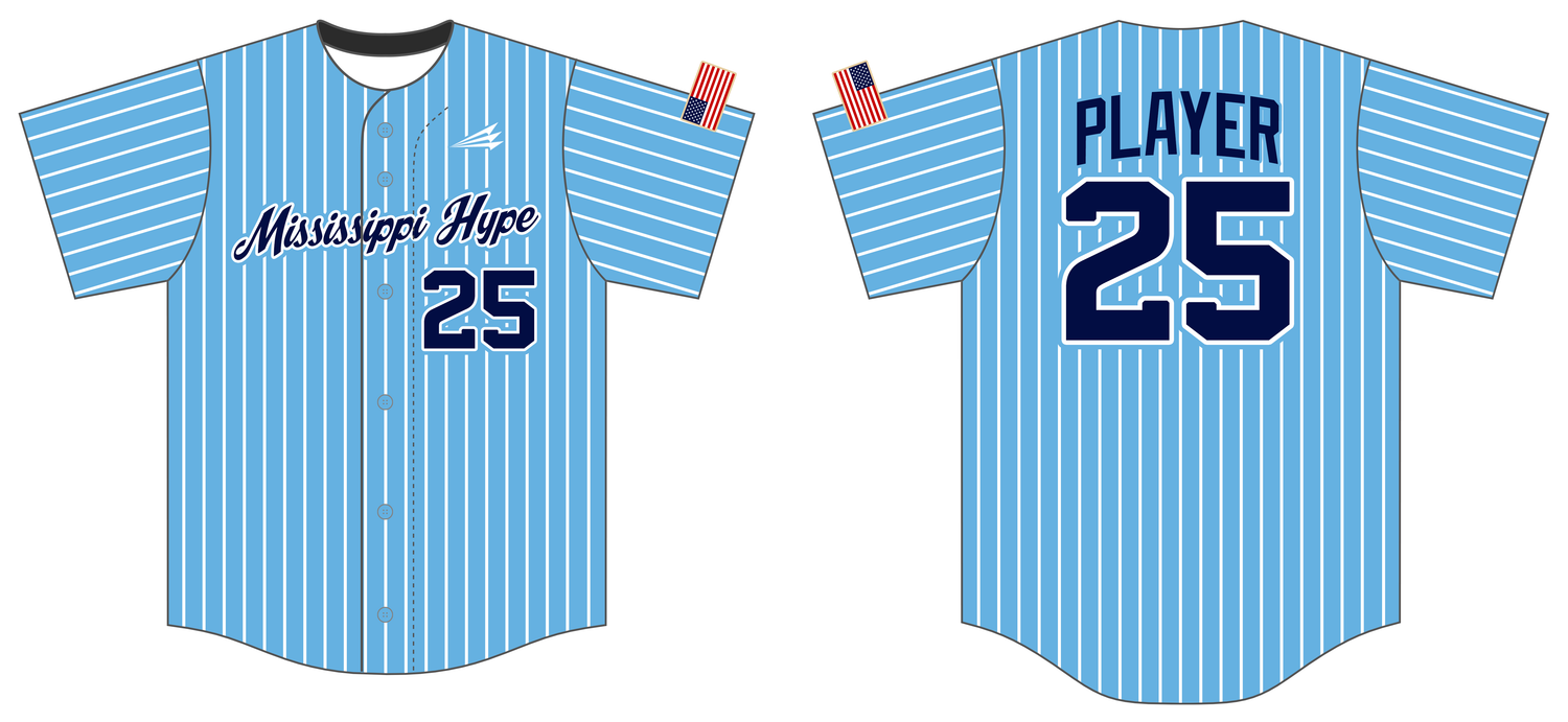 Mississippi Hype Custom NanoDri Baseball Jersey #J2B