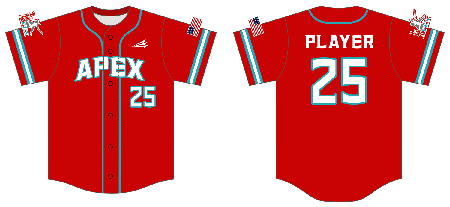 LBA Apex Custom NanoDri Baseball Jersey #J1