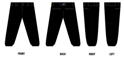 Riverside High School Softball Custom Fastpitch Pant #FP2