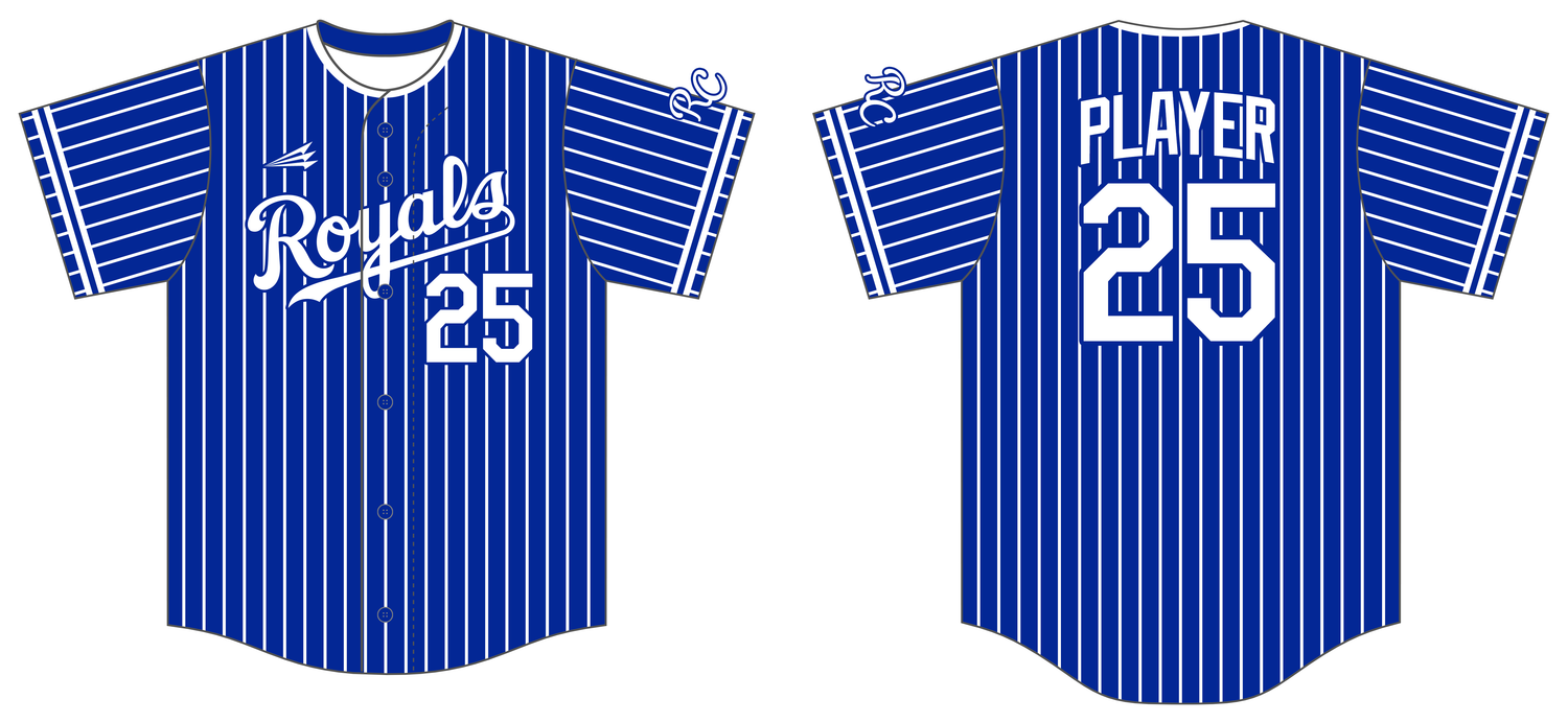 River City Royals Custom HexaFlex Baseball Jersey #J6