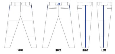 River City Royals Custom Athletic Baseball Pant #BP5