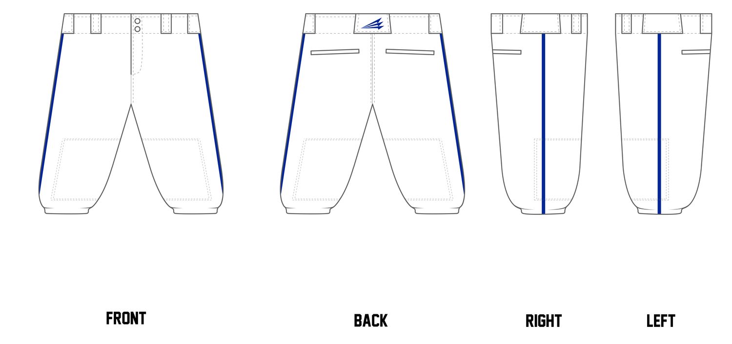 River City Royals Custom Knicker Baseball Pant #BP5K