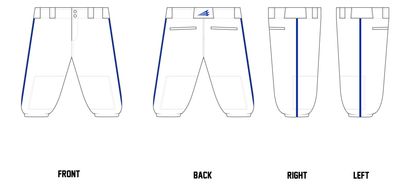 River City Royals Custom Knicker Baseball Pant #BP5K