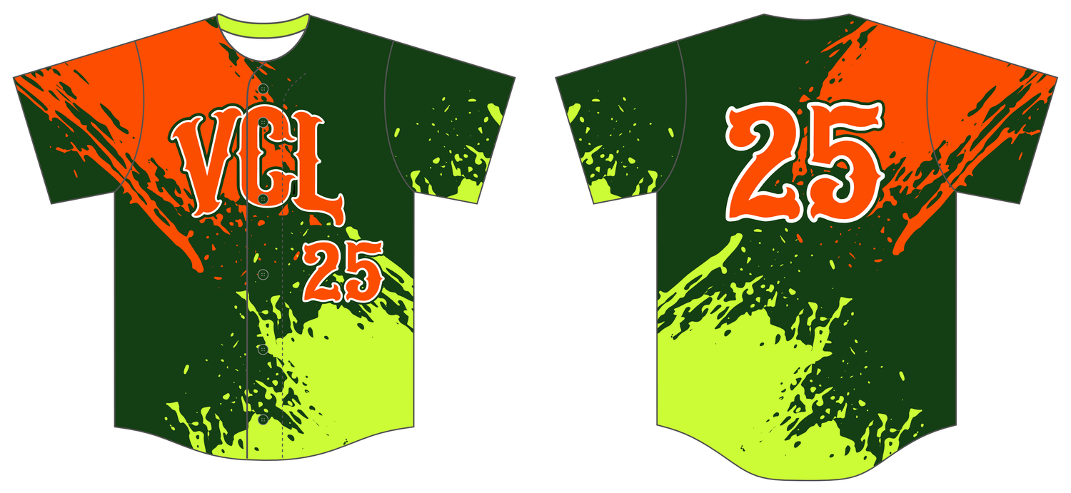 Vincennes Cub League 7U Custom Hexaflex Baseball Jersey #J2B