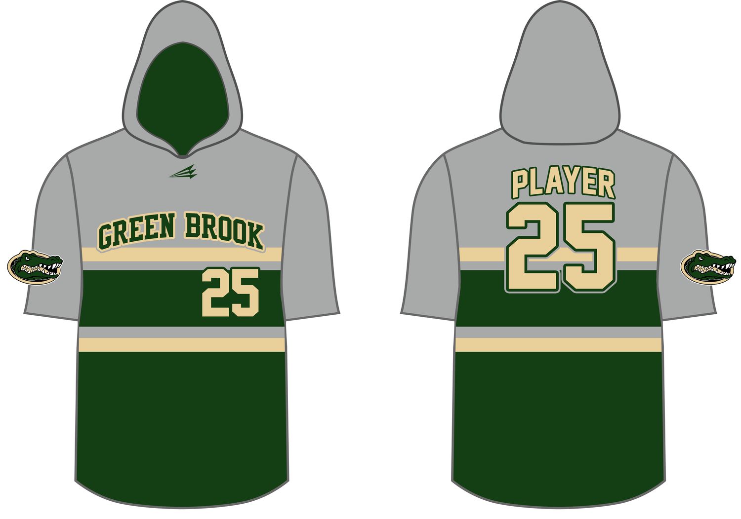 Green Brook Baseball Club Custom Pro Premier Pullover #PP1