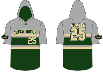 Green Brook Baseball Club Custom Pro Premier Pullover #PP1