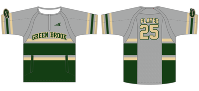 Green Brook Baseball Club Custom Cage Jacket #CC1