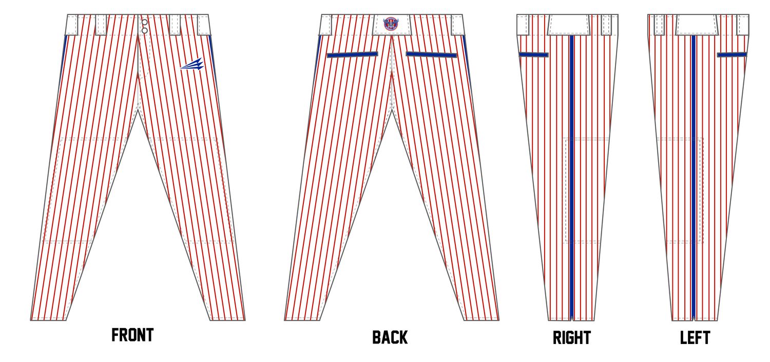 Americans Baseball Club Custom ProFit Baseball Pant #BP10b