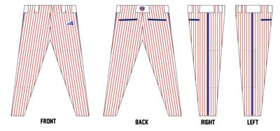 Americans Baseball Club Custom ProFit Baseball Pant #BP10b