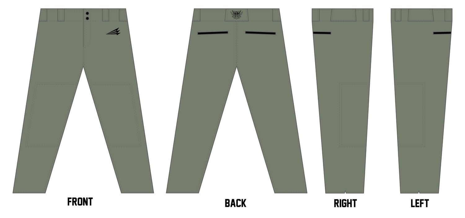 Americans Baseball Club Custom Athletic Baseball Pant #BP2e