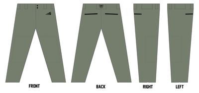Americans Baseball Club Custom Athletic Baseball Pant #BP2e