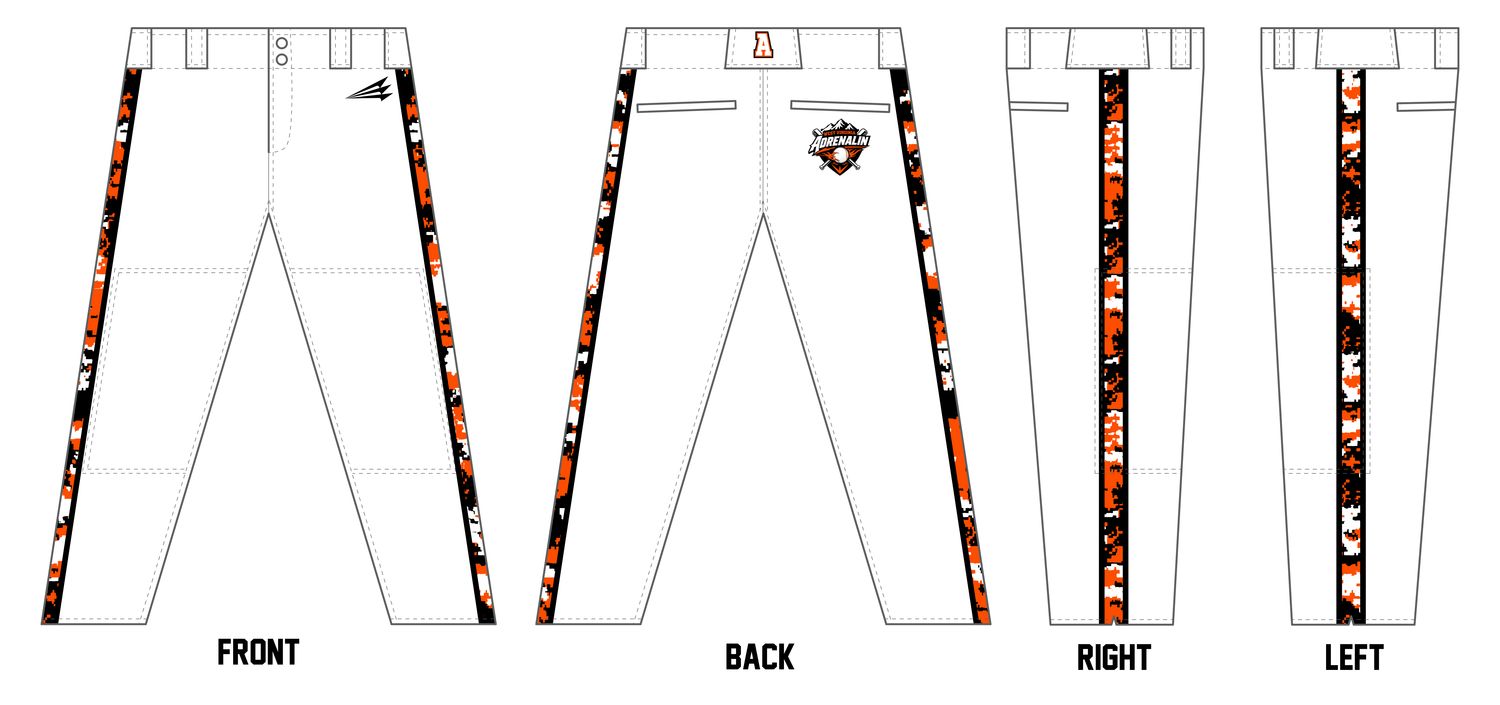 Adrenalin Baseball Custom Athletic Fit Baseball Pant #BP1