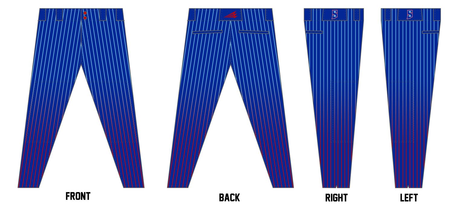 Indiana junior Sycamores Custom Athletic Baseball Pant #BP14B