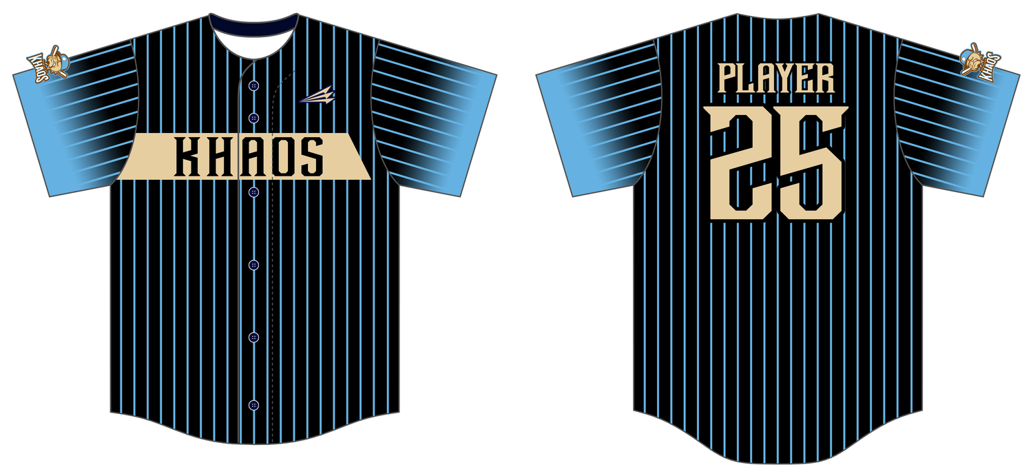 Kentucky Khaos Custom HexaFlex Baseball Jersey #J4