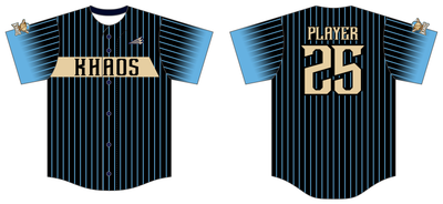 Kentucky Khaos Custom HexaFlex Baseball Jersey #J4