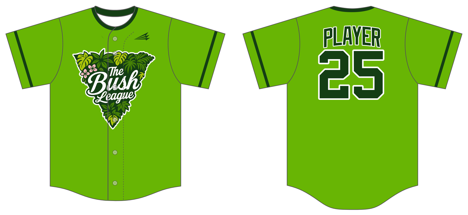 The Bush League Custom NanoDri Baseball Jersey #J3E
