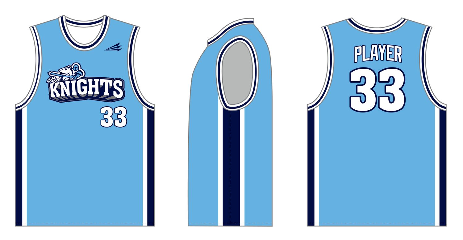 Knights (Bashaw) Custom NanoDri Basketball Jersey #J1B