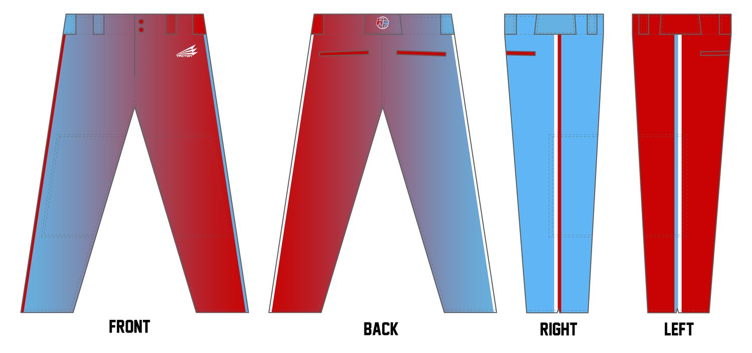 Home Field Baseball Custom Athletic Cut Baseball Pant #BP3