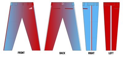 Home Field Baseball Custom Athletic Cut Baseball Pant #BP3