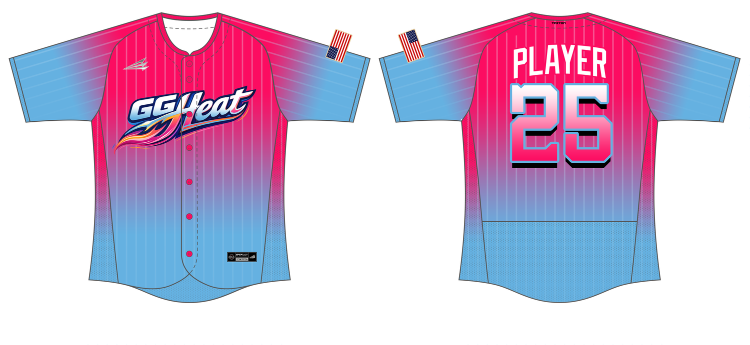 GG HEAT Custom SPDFLEX Baseball Jersey #J1E