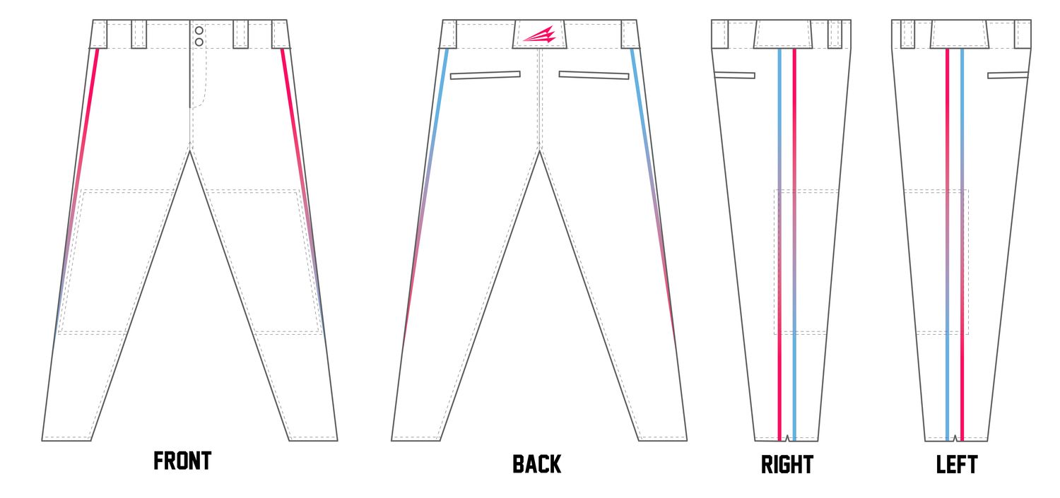 GG HEAT Custom Athletic Baseball Pant #BP1