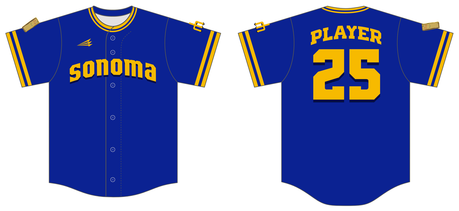 Sonoma County Mariners Custom NanoDri Baseball Jersey #J1B