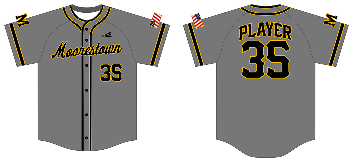 Moorestown 9U Custom NanoDri Baseball Jersey #J4H