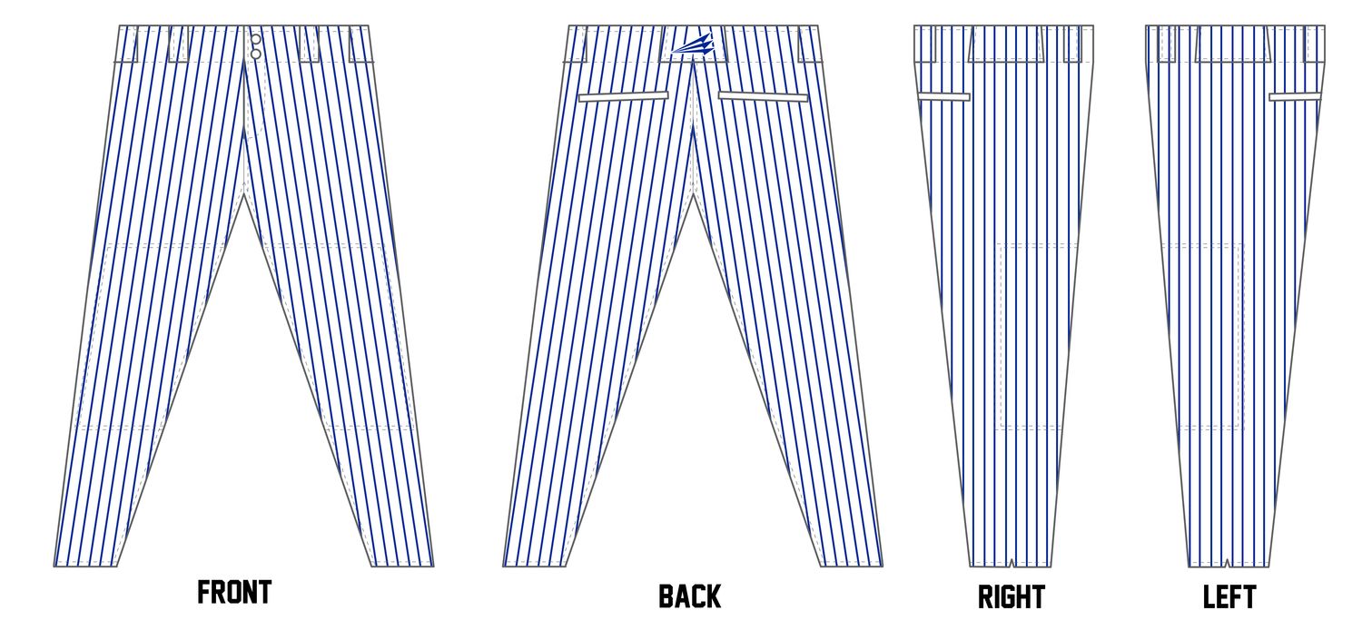 Mid-Michigan Cubs Custom Athletic Baseball Pant #BP6