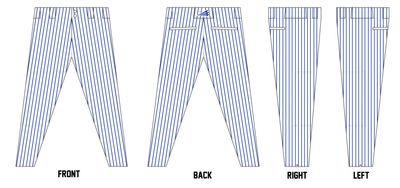 Mid-Michigan Cubs Custom Athletic Baseball Pant #BP6