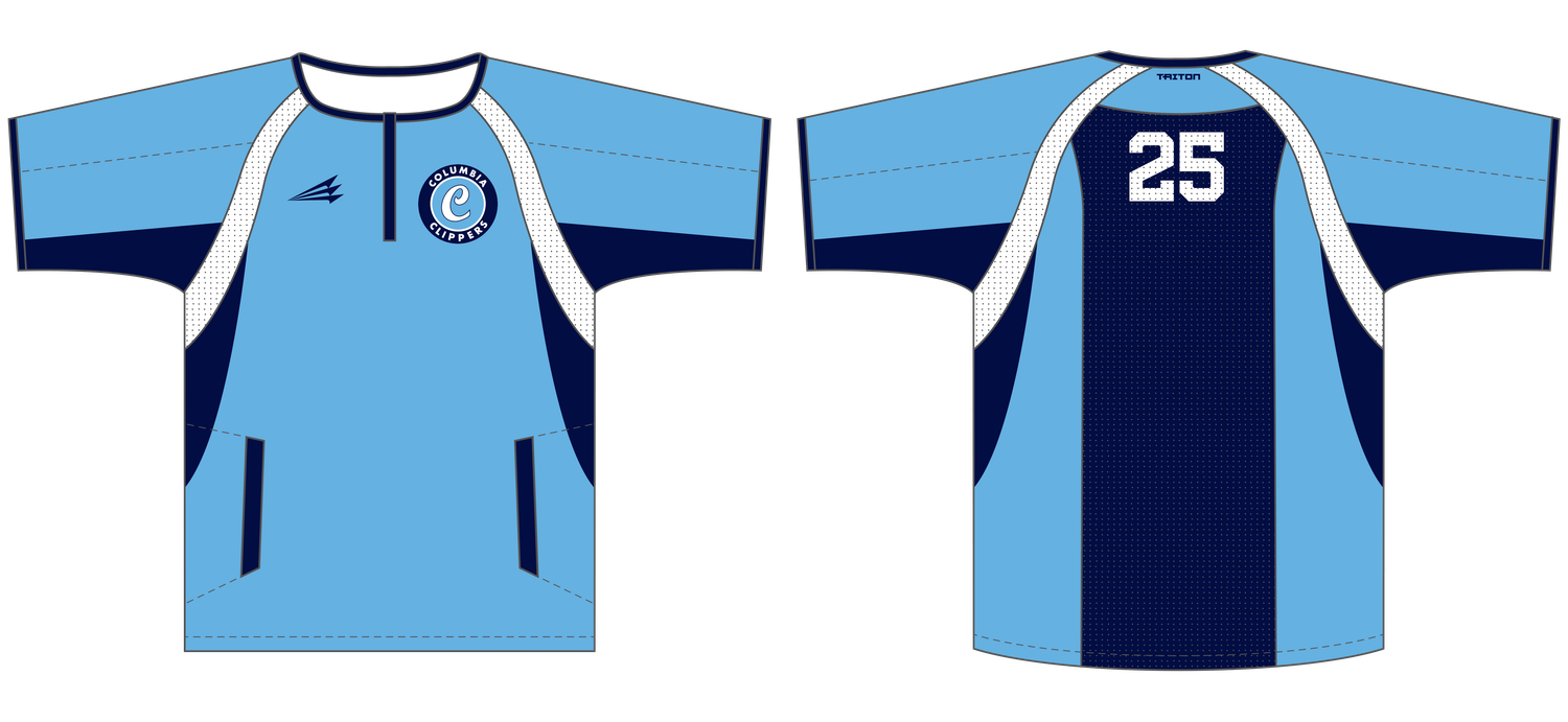 Columbia Clippers 9U Custom Cage Jacket #CC3B