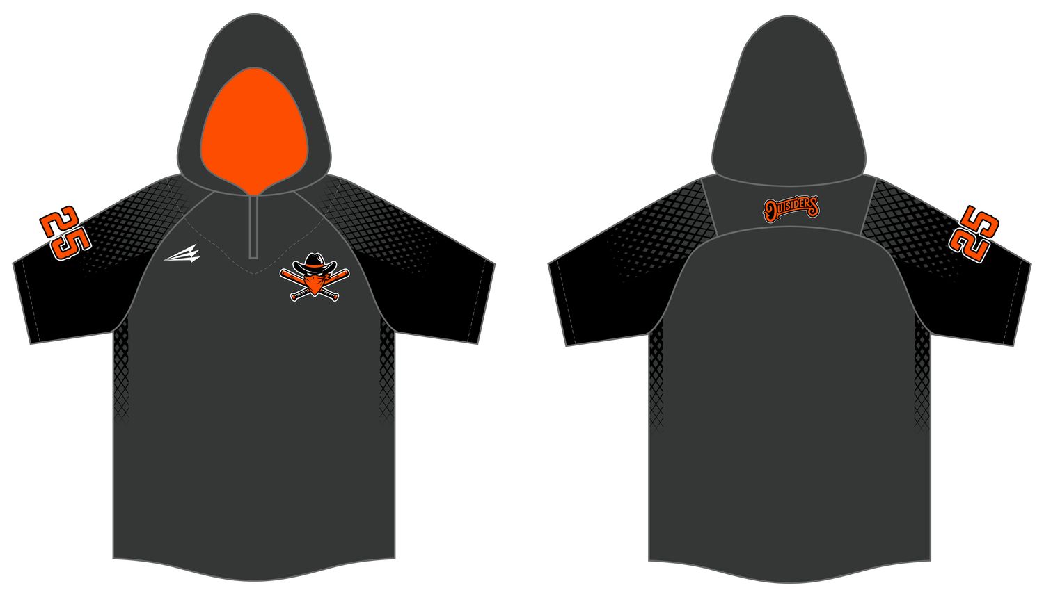 San Diego Outsiders Custom BP Jacket #BPJ1