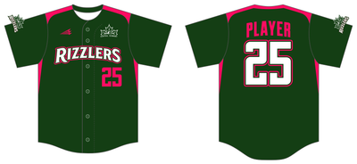 Central Vermont Rizzlers Custom NanoDri Baseball Jersey #J3B
