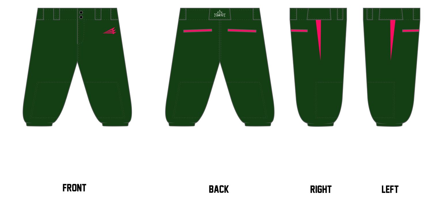 Central Vermont Rizzlers Custom Knicker Baseball Pant #BP3B