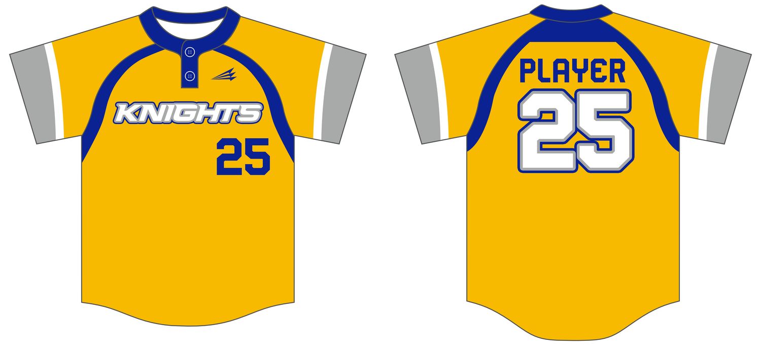 Norwin Knights Baseball Custom HexaFlex Baseball Jersey #J5B