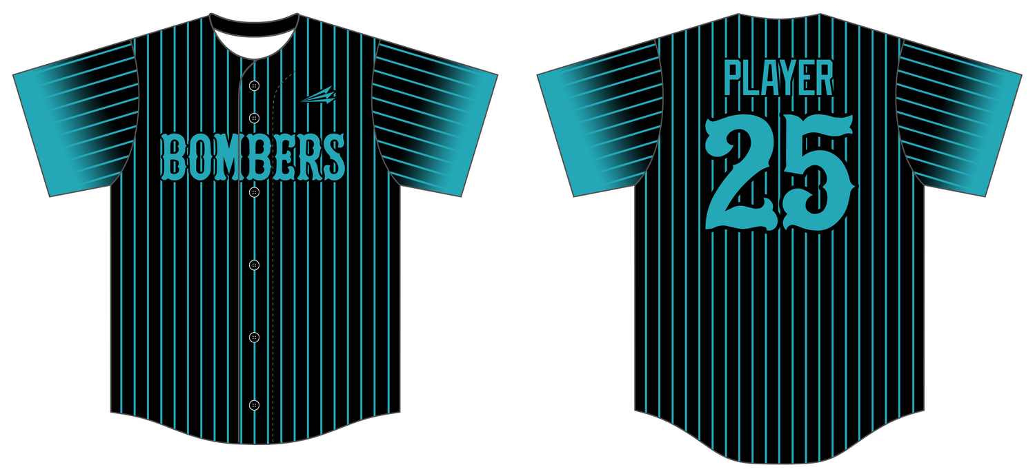 Mineral Area Bombers Custom NanoDri Baseball Jersey #J1C