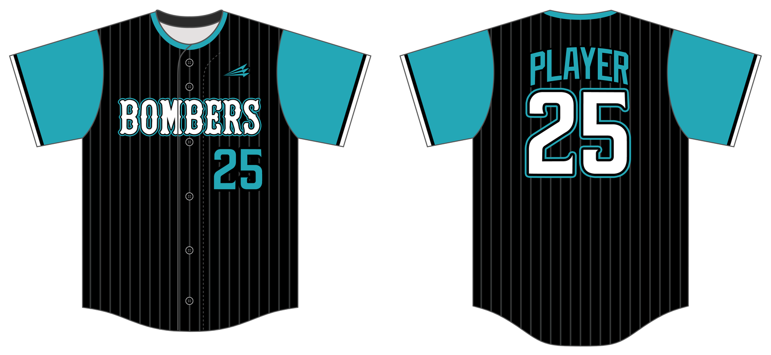 Mineral Area Bombers Custom NanoDri Baseball Jersey #J4B
