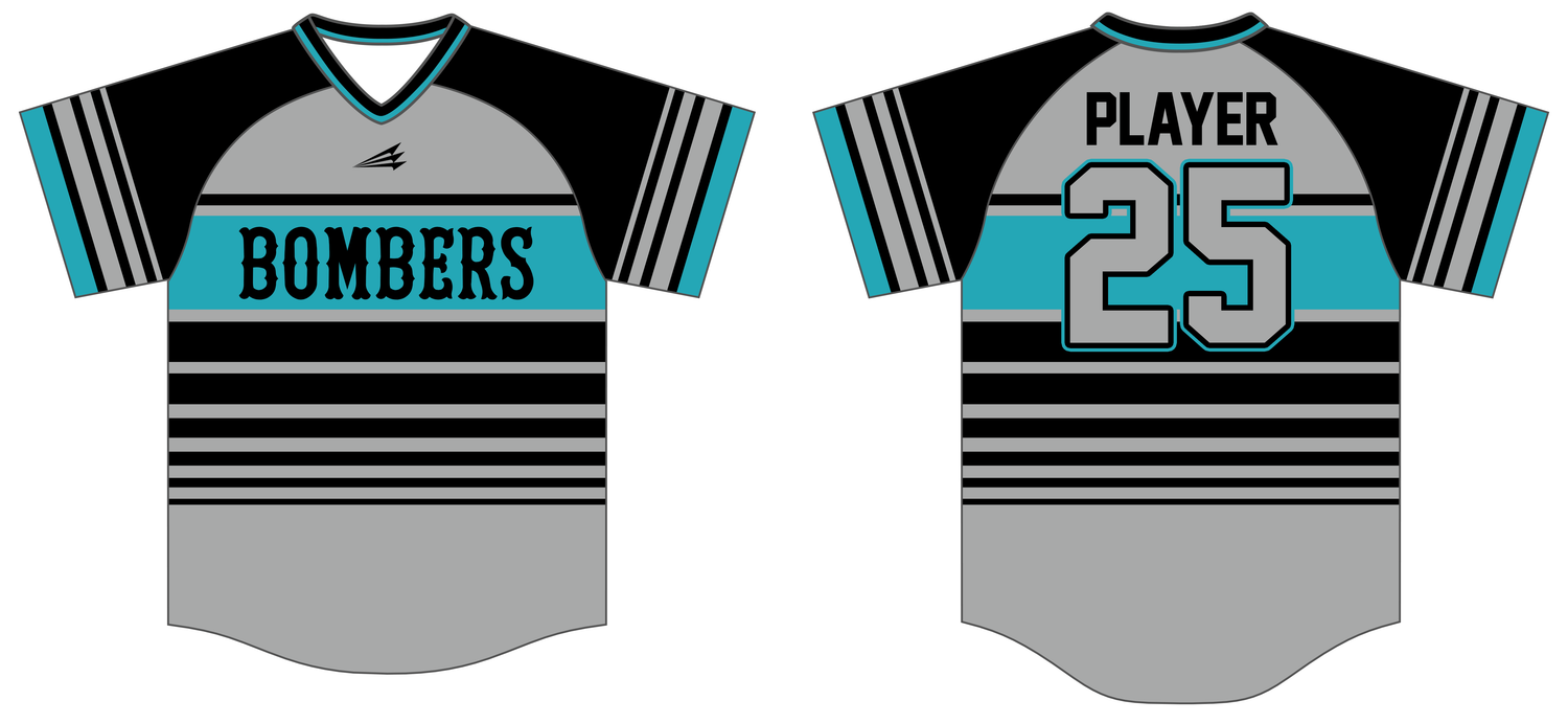 Mineral Area Bombers Custom NanoDri Baseball Jersey #J2B