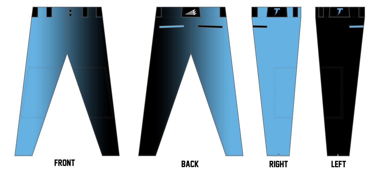 Steel Valley Thunder Custom ProFit Baseball Pant #BP3