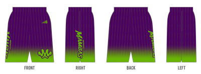 Midwest Mambas Custom Revolution Pocket Shorts #RV3