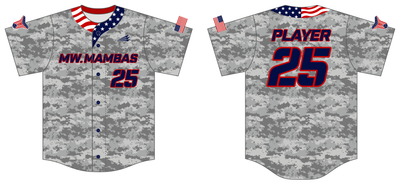 Midwest Mambas Custom Hexaflex Baseball Jersey #J9B