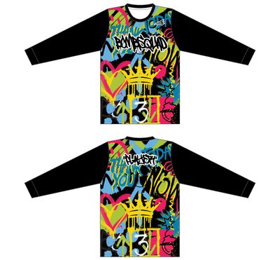 FC Bombsquad Custom Long Sleeve HyperMAX Tee #HM2