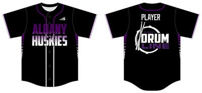 Albany Huskies Custom HexaFlex Baseball Jersey #J4C