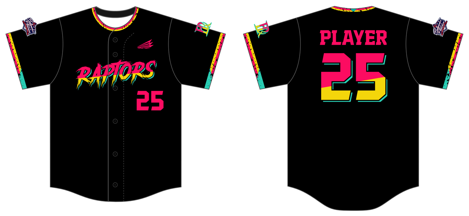 East Ridge Raptors Custom HexaFlex Baseball Jersey #J2B