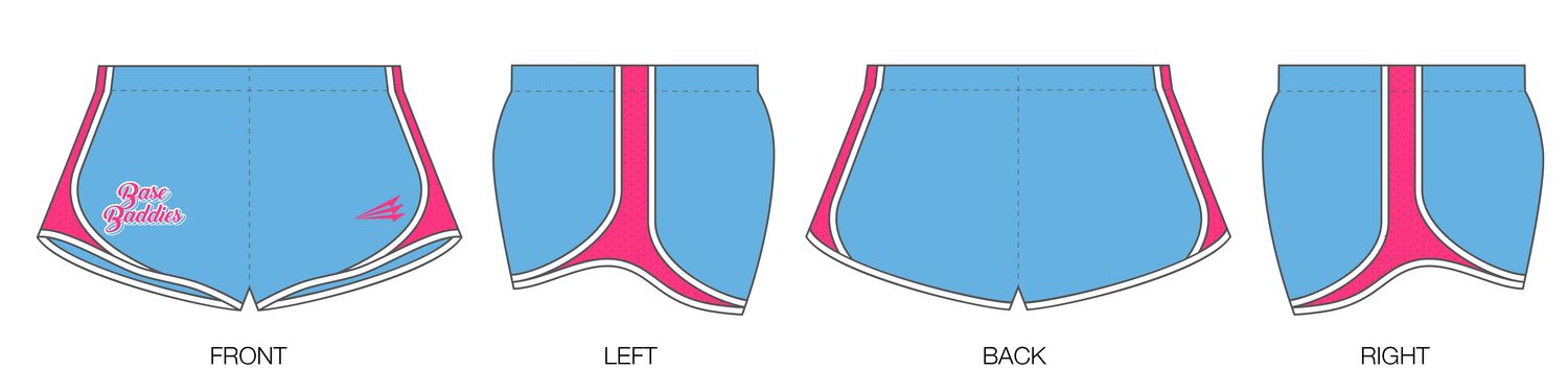 Base Baddies Custom NanoStride Shorts #NS1